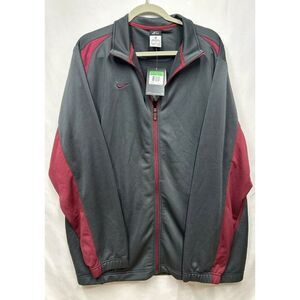 New Nike Men  Players Training Warm Up Jacket 380181-220 X-large Grey Anthracite